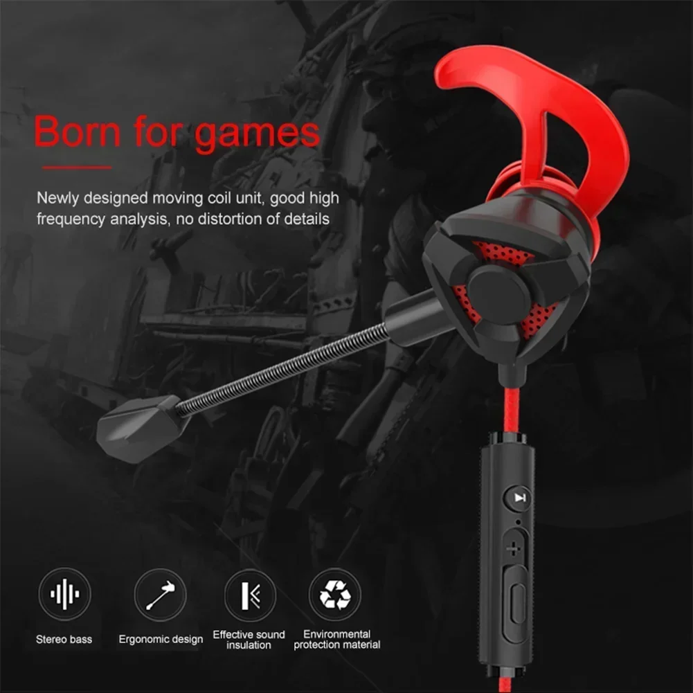 Venom Gaming Accessories - 마이크 포함 게이머 헤드폰, 유선 이어폰,