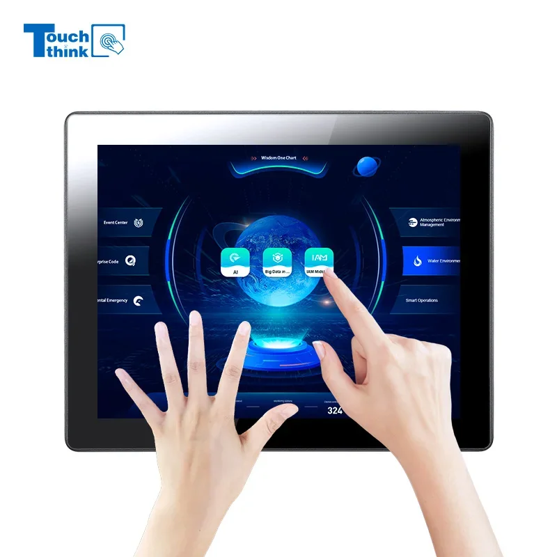 Case Mesh Panel - 터치씽크 10포인트 멀티터치 스크린 HMI IP65