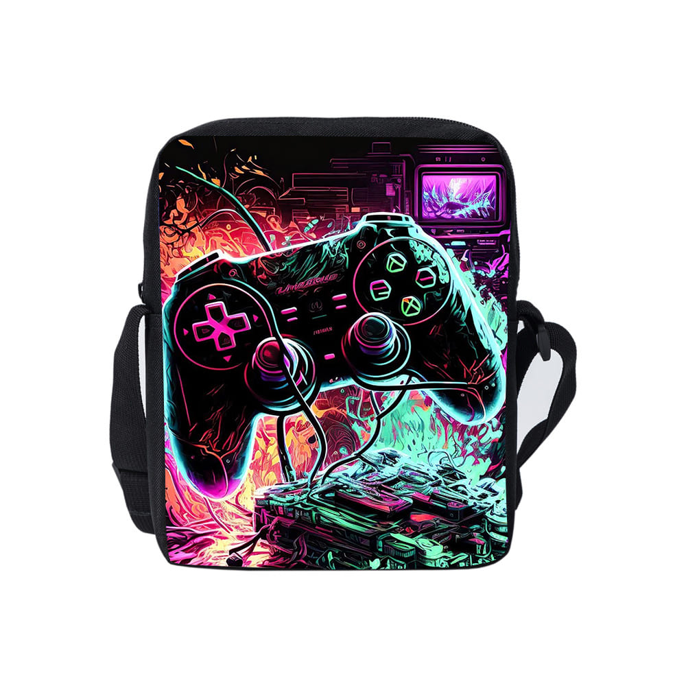 Gaming Accessories For Kids - 멋진 게임패드 일상용 단면 메신저 백