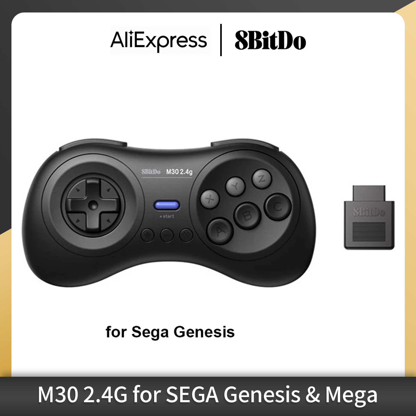 Gaming Accessories Driving - 8BitDo M30 2.4G 무선 게임패드 게임