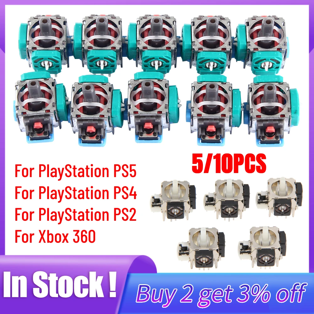 Gaming Accessories Ps4 - 3D 아날로그 조이스틱 스틱 센서 모듈,