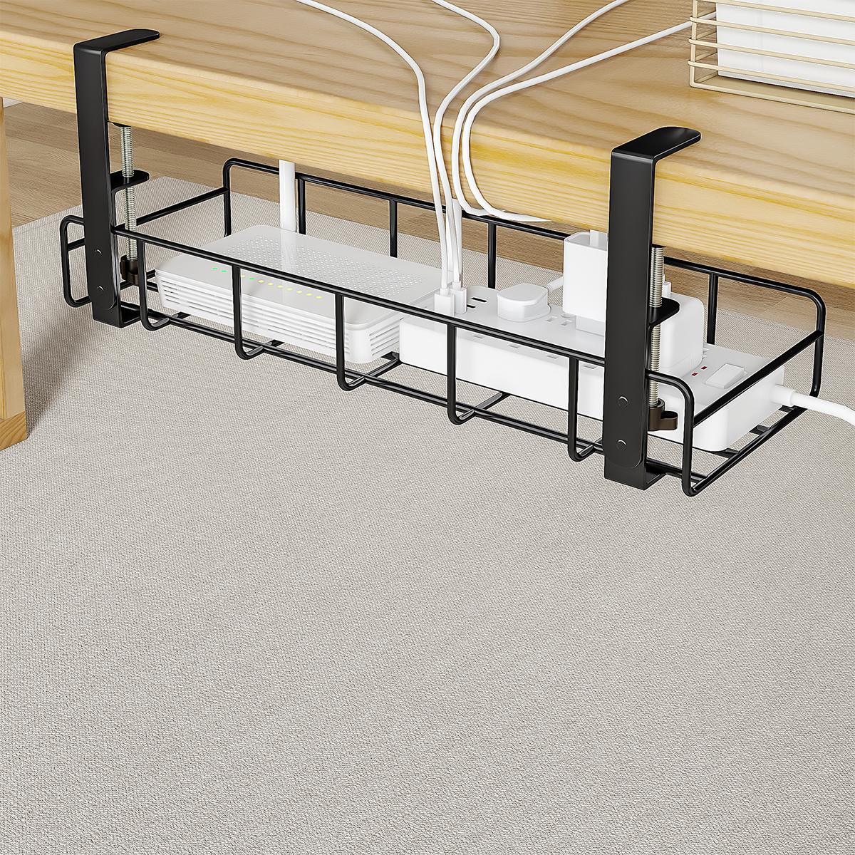 책상 아래 케이블 정리 트레이, 금속 코드 정리함, 클 - Gaming Accessories Rack 리뷰 및 가격