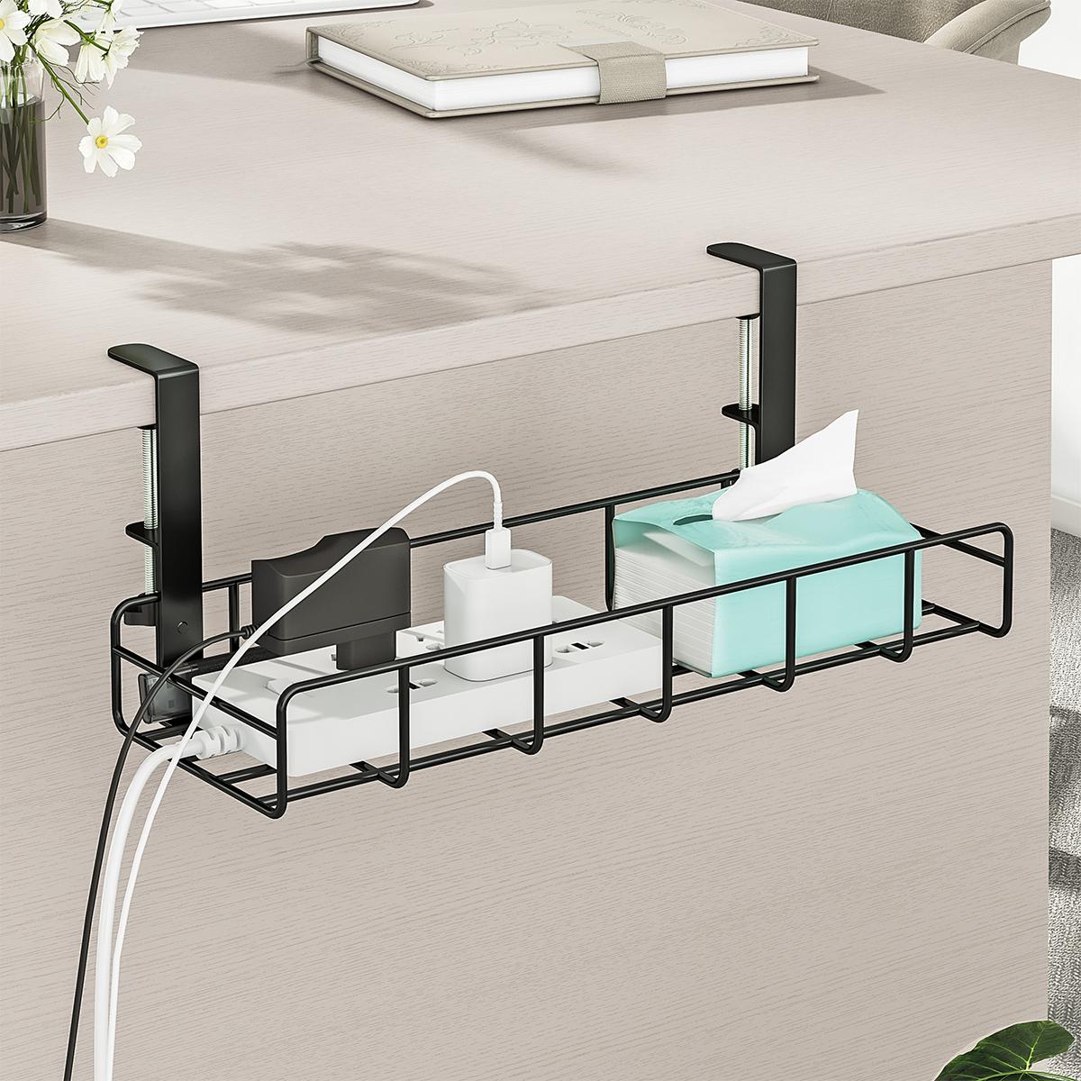 책상 아래 케이블 정리 트레이, 금속 코드 정리함, 클 - Gaming Accessories Rack 리뷰 및 가격