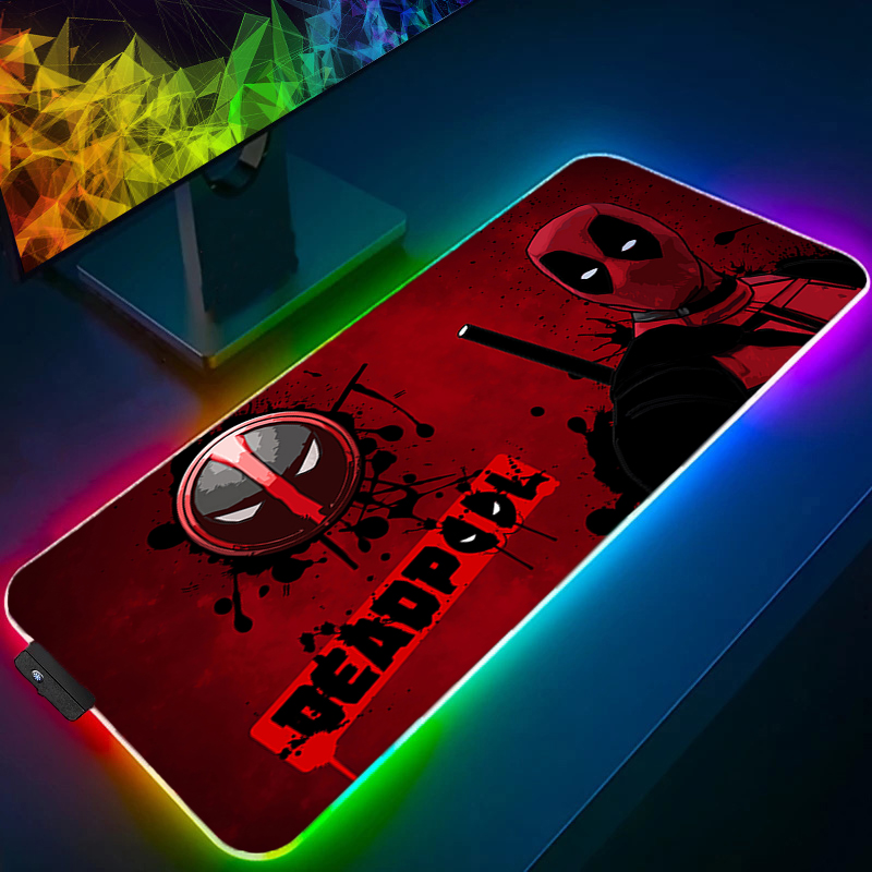 LED 마우스 패드 게임용 백라이트 락 엣지 애니메이션 - Gaming Accessories For Gaming Setup 리뷰 및 가격
