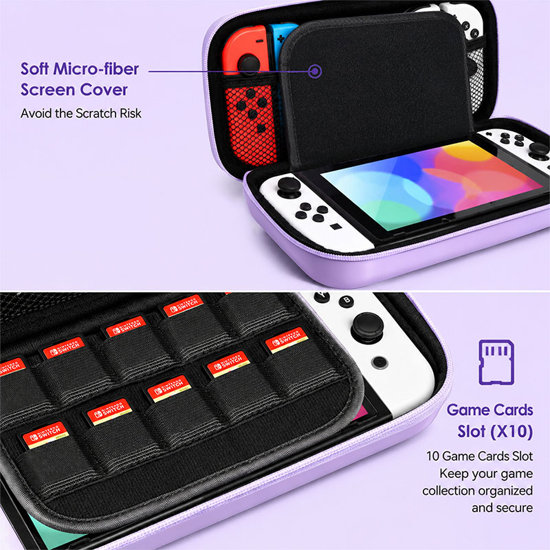메쉬 포켓이 있는 휴대용 케이스 닌텐도 스위치 라이트/ - Gaming Accessories Bag 리뷰 및 가격