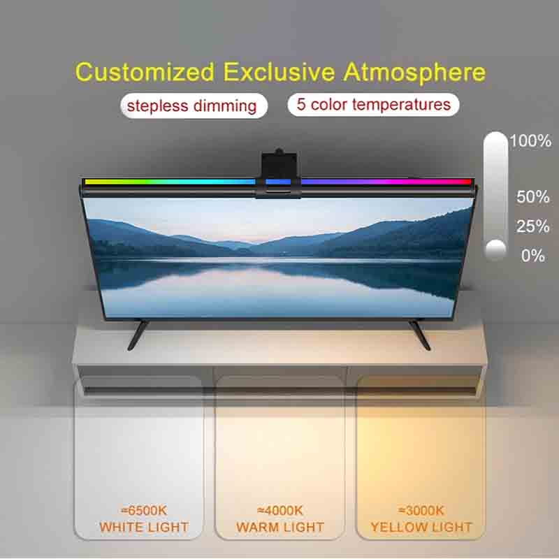 RGB 라이트 60/80cm 게임 분위기 조명 모니터  - Monitor Light Bar 리뷰 및 가격
