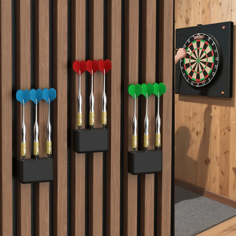 1Pc 다트 랙 드릴링 없이 설치 가능한 방음 보드 다 - Gaming Accessories Rack 리뷰 및 가격