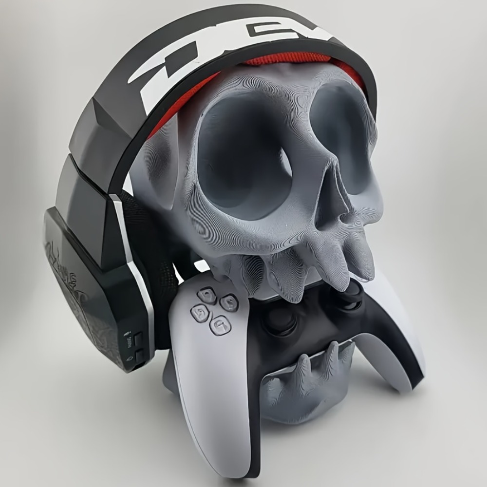 해골 모양 컨트롤러 스탠드 헤드폰 홀더 2-in-1 게 - Venom Gaming Accessories 리뷰 및 가격