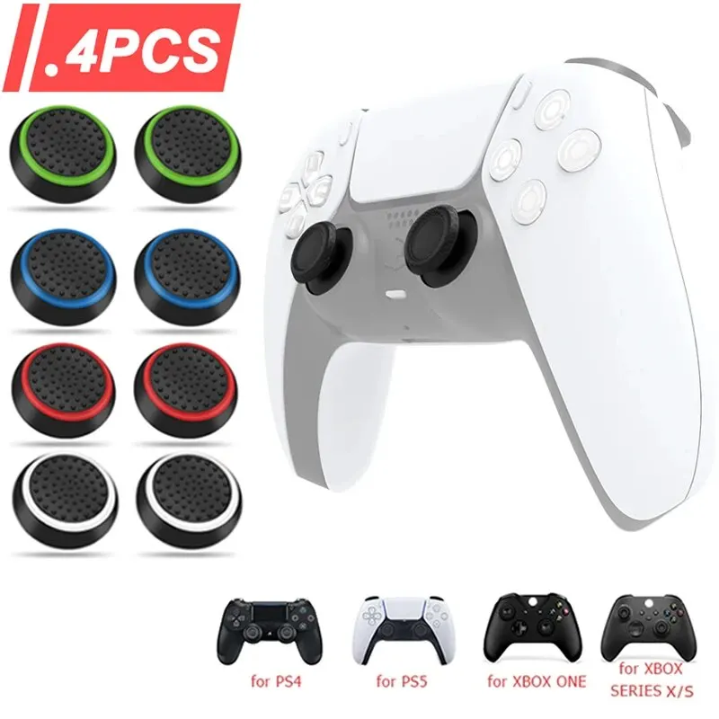 PS5/PS4/PS3/스위치 2용 실리콘 아날로그 썸스 - Gaming Accessories Ps4 리뷰 및 가격
