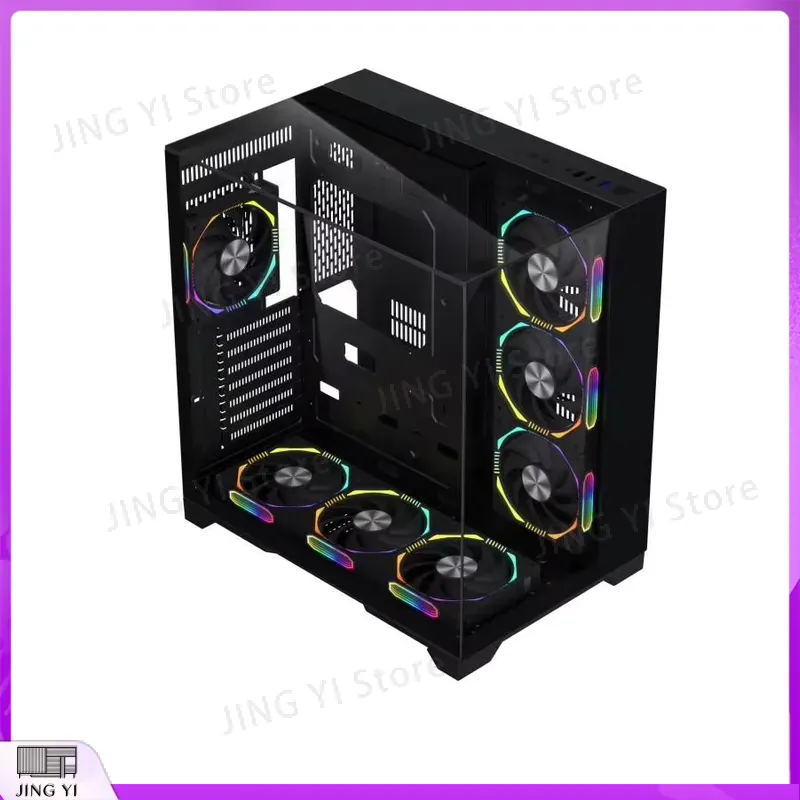 커스텀 풀 타워 ATX 컴퓨터 케이스 화이트 게이밍 P - Case Mesh Panel 리뷰 및 가격