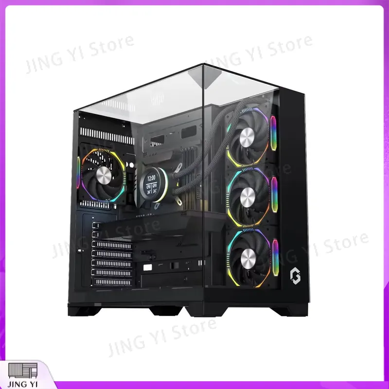 커스텀 풀 타워 ATX 컴퓨터 케이스 화이트 게이밍 P - Case Mesh Panel 리뷰 및 가격
