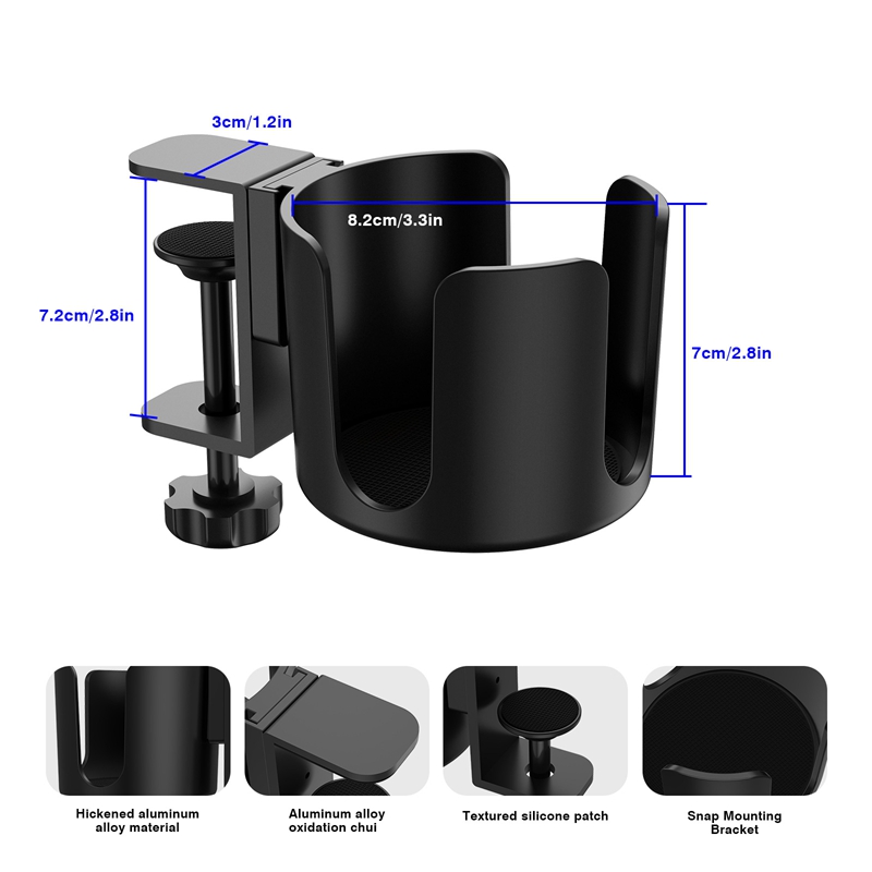 커피 컵 홀더 조정 가능한 유출 방지 테이블 맥주 병  - Gaming Accessories Rack 리뷰 및 가격