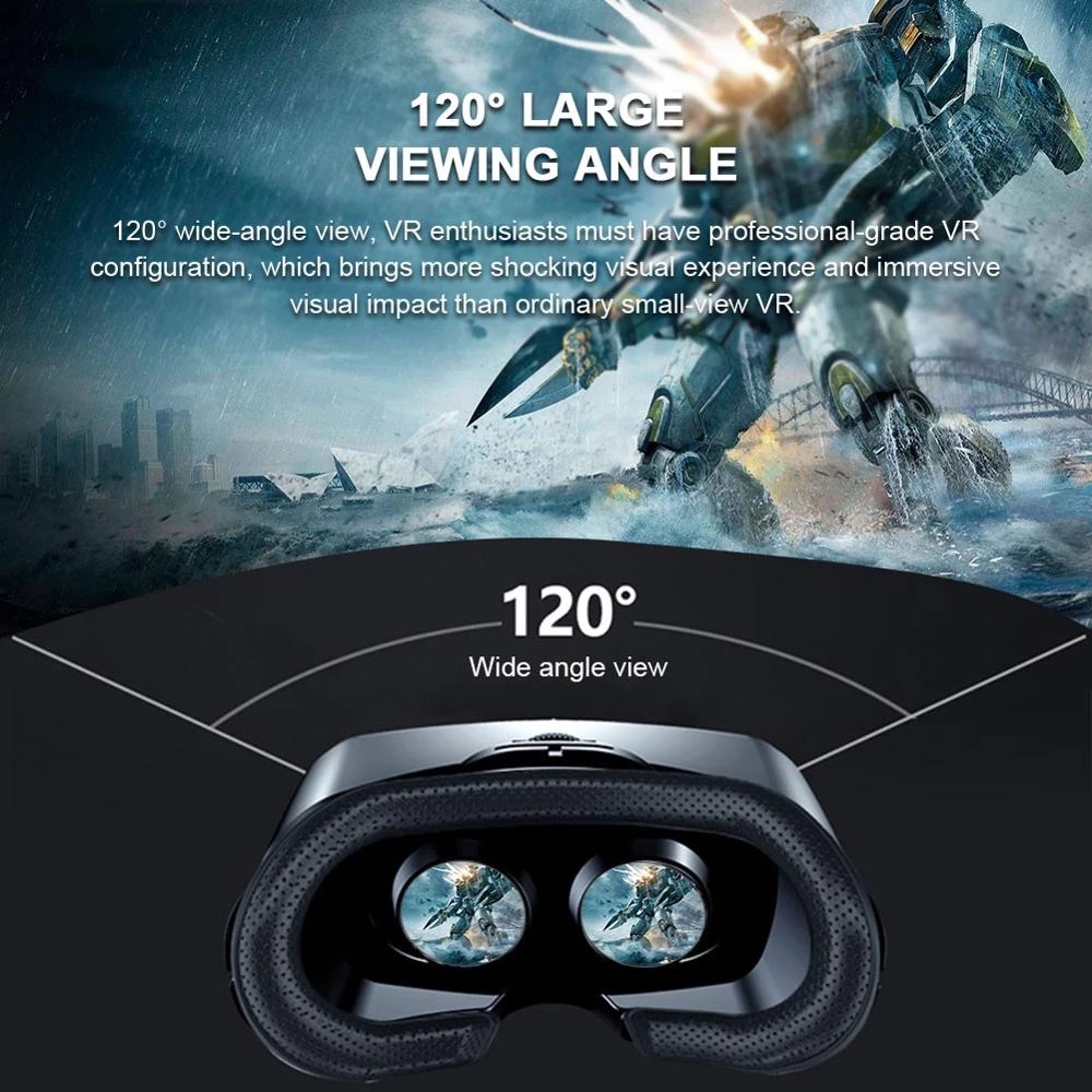 VRG 프로 가상 현실 VR 안경 헤드셋 장치 비아르  - Gaming Accessories For Kids 리뷰 및 가격