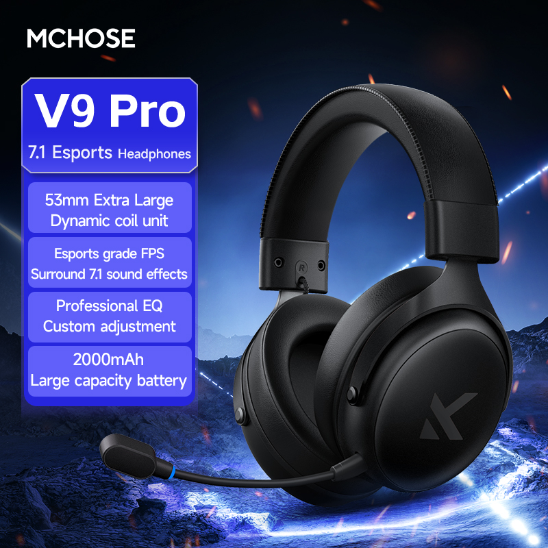 MCHOSE V9 Pro 헤드셋 마이크 포함 세 가지  - Venom Gaming Accessories 리뷰 및 가격