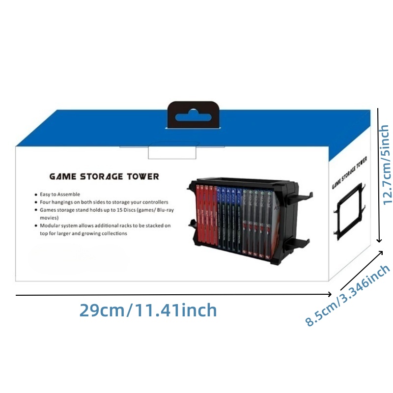 컨트롤러 홀더가 있는 게임 보관 랙, 게임 액세서리용  - Gaming Accessories Rack 리뷰 및 가격
