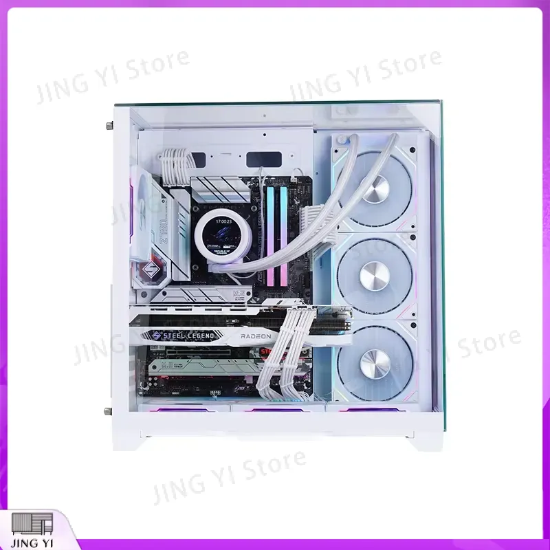 풀 타워 ATX 게이밍 PC 케이스 화이트 메탈 메쉬  - Case Mesh Panel 리뷰 및 가격