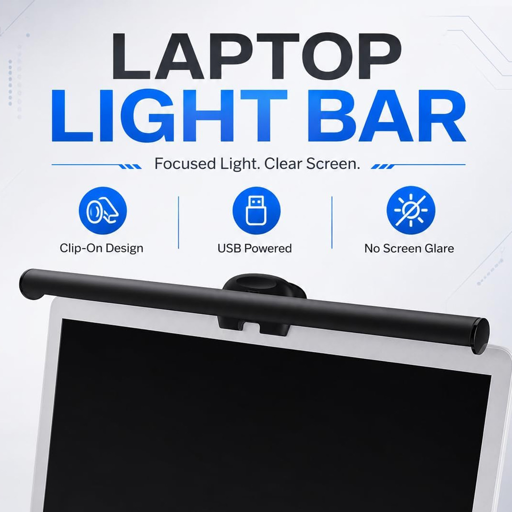 노트북 모니터 라이트 바 10단계 밝기 조절 화면 반사 - Monitor Light Bar 리뷰 및 가격